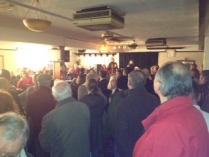 Anna Soubry hosted a public meeting at the Jaguar Pub, Stapleford