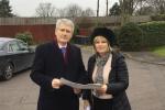 Minister Andrew Jones and Anna Soubry